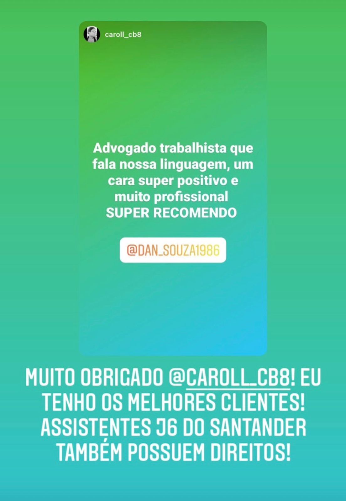Mais um caso de sucesso